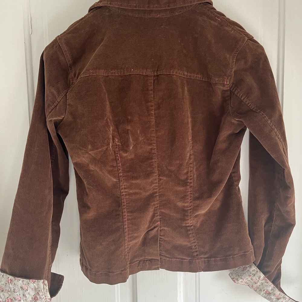 Bill Blass Women's Corduroy Jacket cropped style size medium - Picture 2 of 6